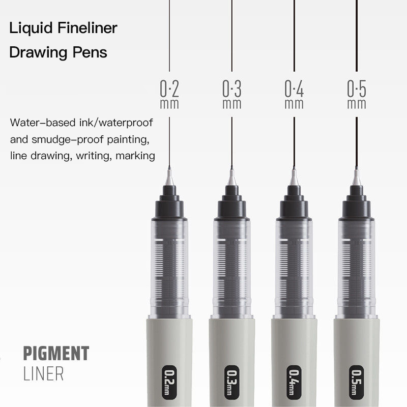 Copic Marker Sketch - LANGUO Stylo marqueur micro 0,2/0,3/0,4/0,5 mm,