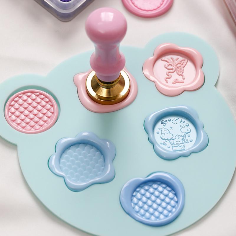 Wax Seal Stamp Set - Tapis de moulage en silicone pour
