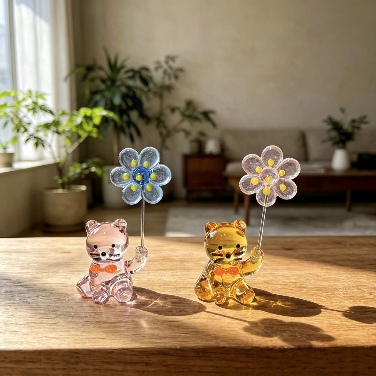 Paper Weight Crystal - Presse-papier en verre de style japonais
