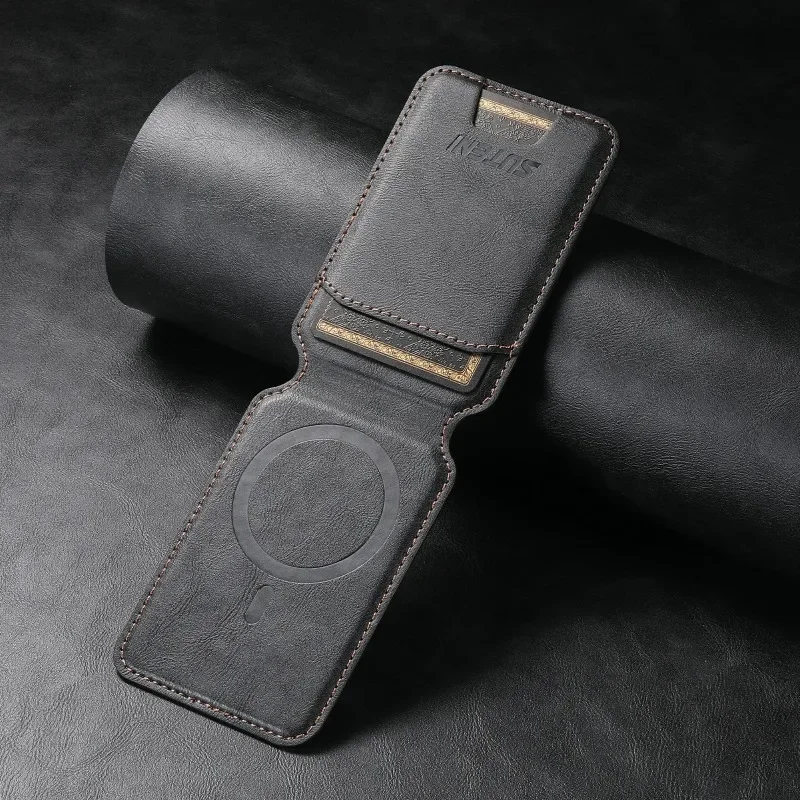 Index Card Holder - Cuir d'affaires de haute qualité pour