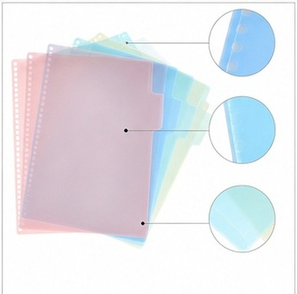Tab Divider A4 - 6 jeux de séparateurs de pages