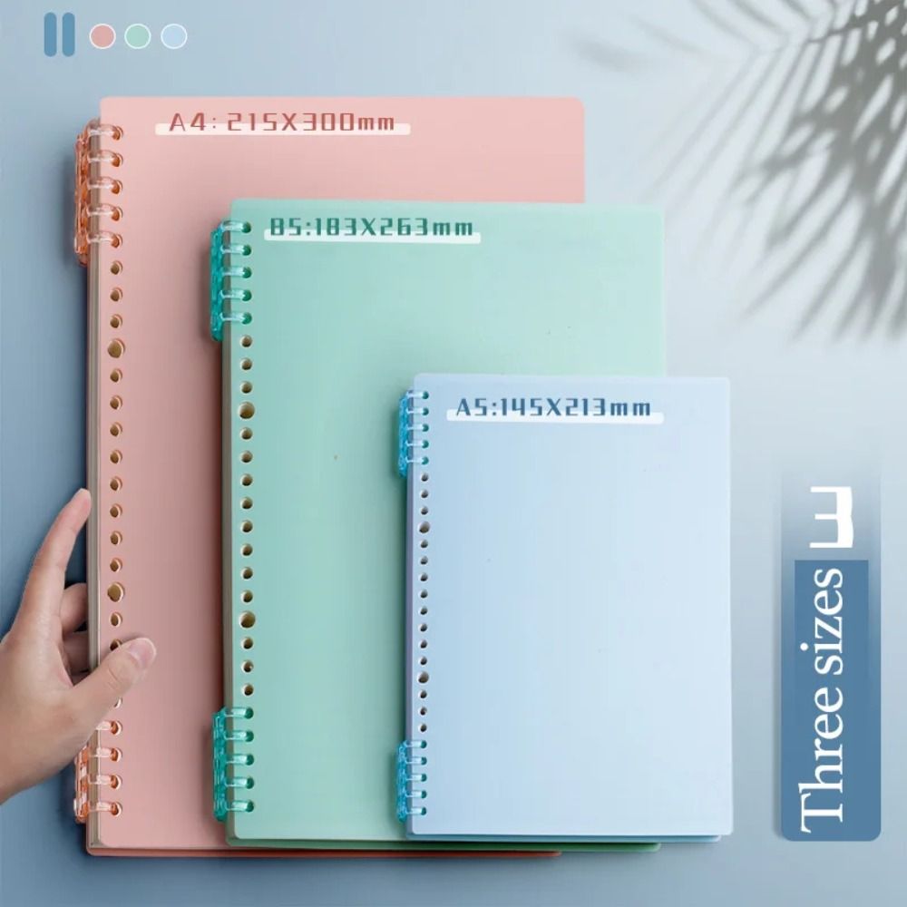 Lot de 4 protège-cahiers en PP - Binder A4 Lever avis et prix