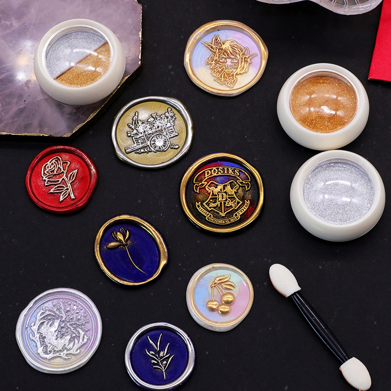 Sceau de cire doré en poudre,  - Wax Seal Stamp Set avis et prix
