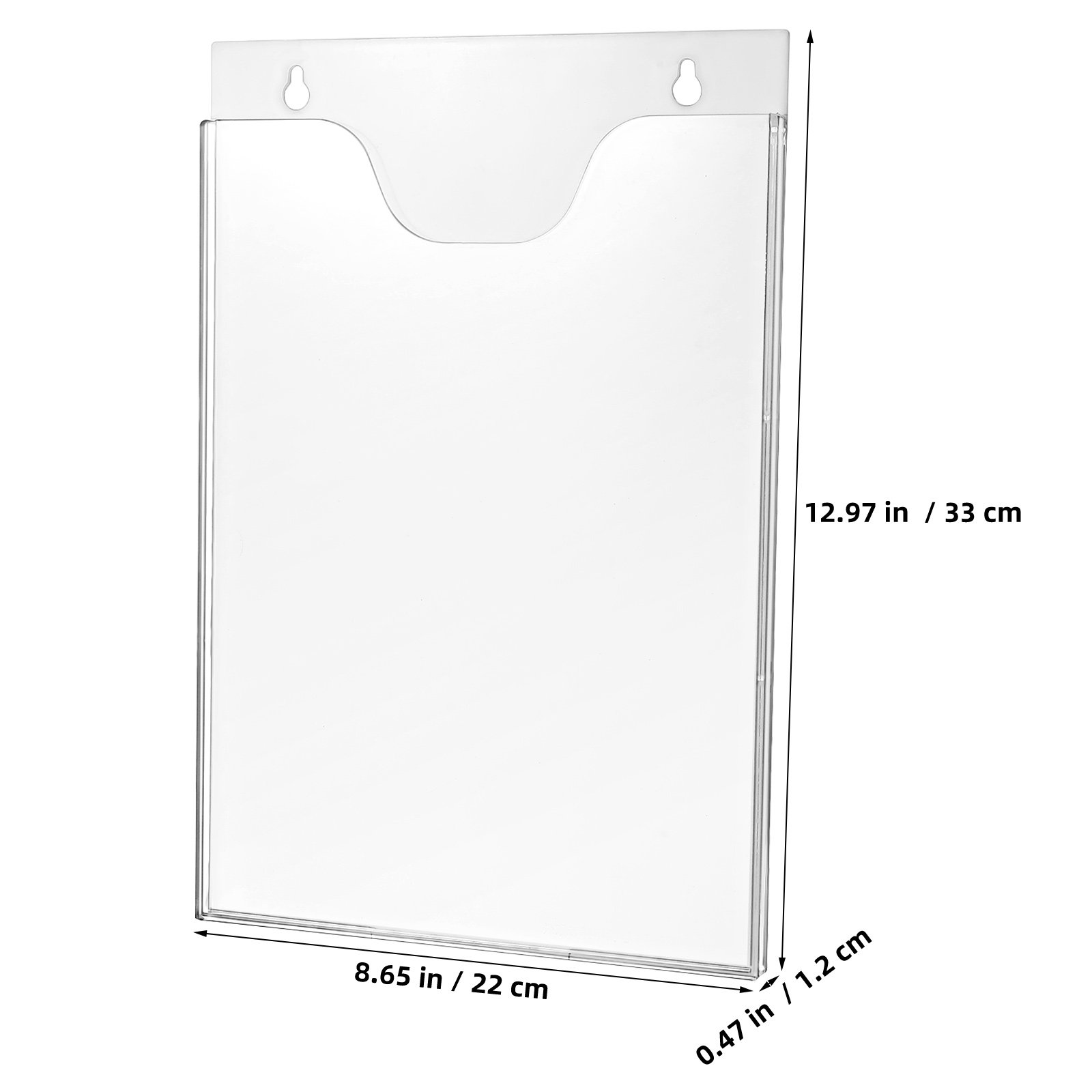 2 pièces, support mural vertic - Magazine Holder Rack avis et prix
