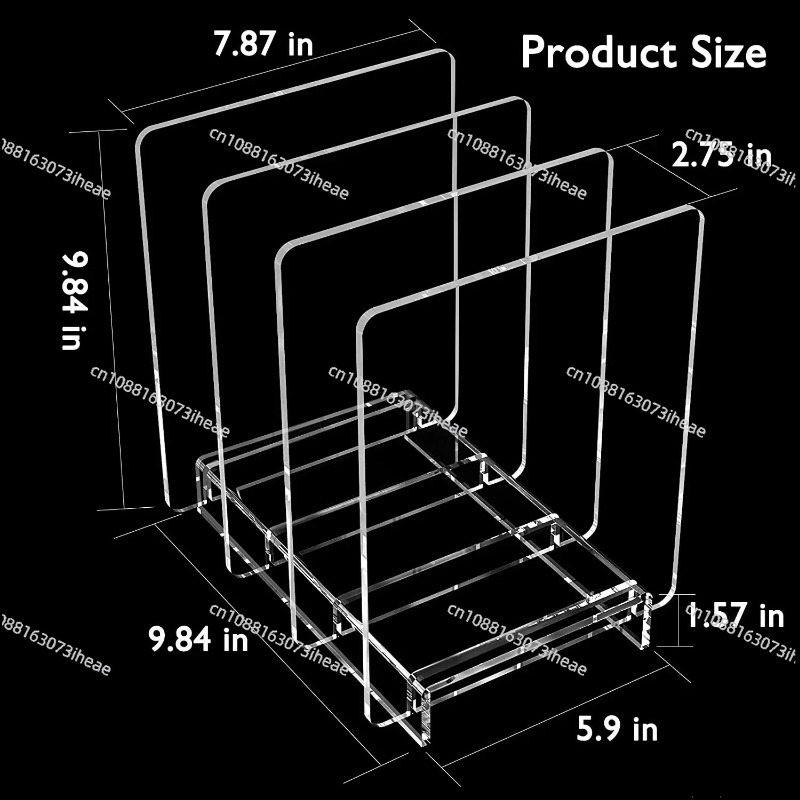 Porte-revues en acrylique tran - Magazine Holder Rack avis et prix