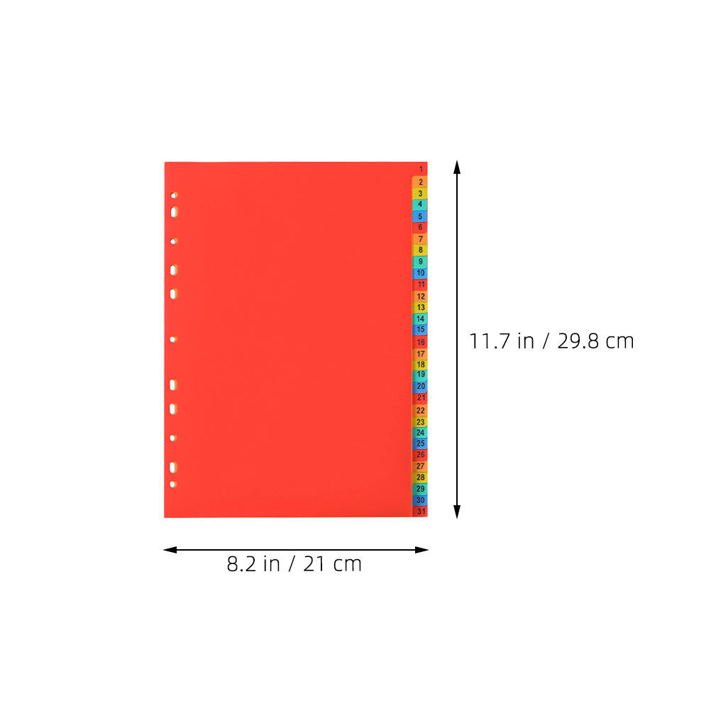 2 jeux de séparateurs de pages - Tab Divider A4 avis et prix