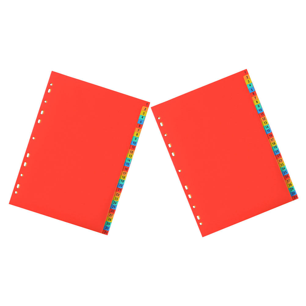 2 jeux de séparateurs de pages - Tab Divider A4 avis et prix