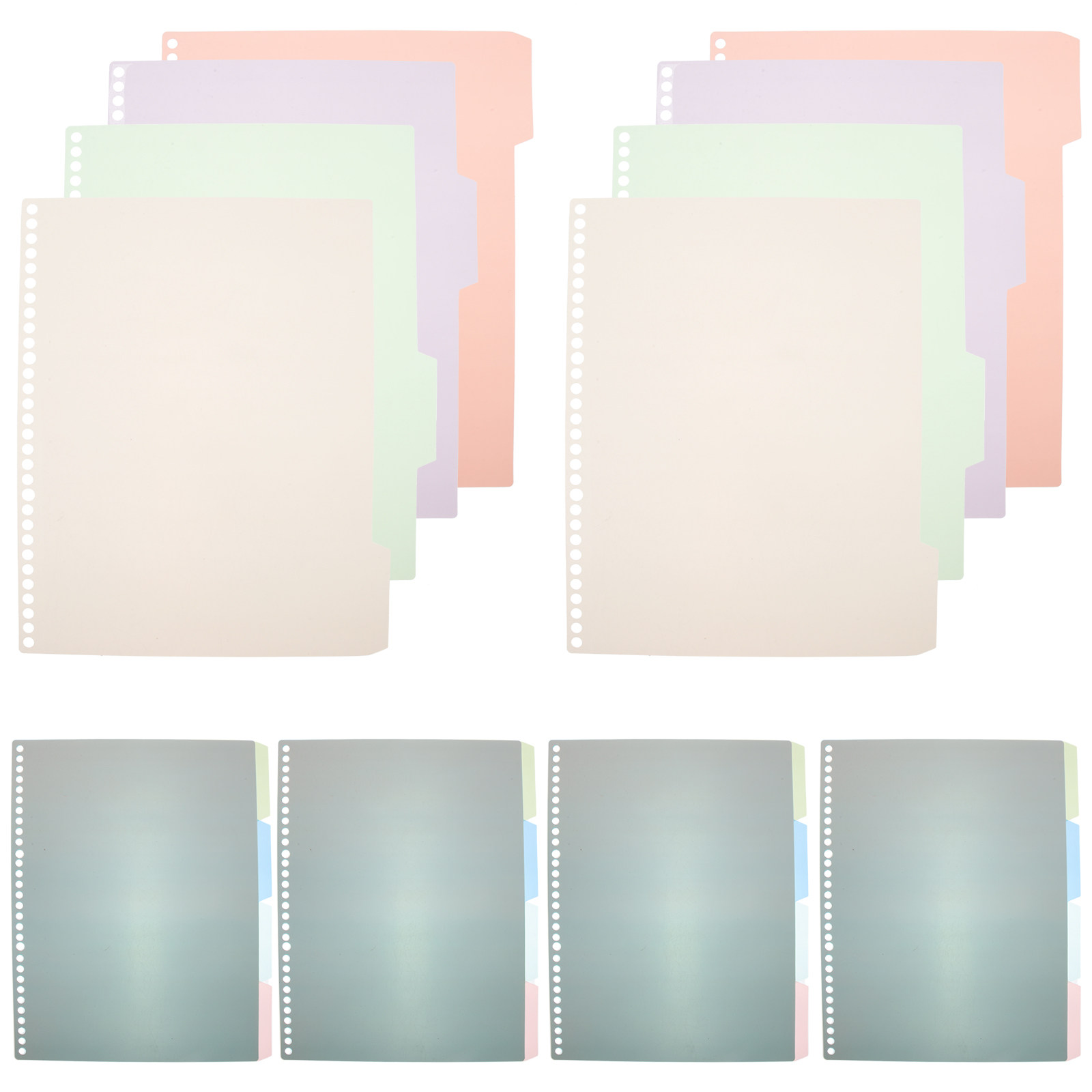 6 jeux de séparateurs de pages - Tab Divider A4 avis et prix